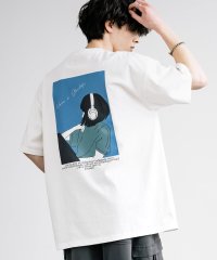 Rocky Monroe/Tシャツ 半袖 バックプリント メンズ レディース カットソー グラフィック オーバーサイズ ビッグシルエット シンプル キレイめ カジュアル ストリート リラ/506035473