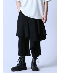 semanticdesign/ジョーゼットスカート付き ワイドパンツ/506035703