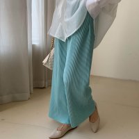 maison de LATIR/メゾンドラティール maison de LATIR 夏に大活躍！速乾生地！形状記憶上品ワイドプリーツパンツ。/501996993