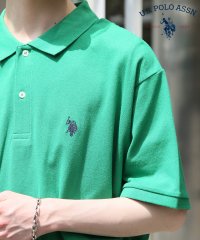 US POLO ASSN/【U.S. POLO ASSN. / ユーエスポロアッスン】ワンポイント ロゴ ポロシャツ Tシャツ 半袖 ゆったり ユニセックス ゴルフ カットソー/505376070