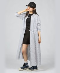 To b. by agnes b./WW13 ROBE ストライプベーシックシャツドレス/505815478