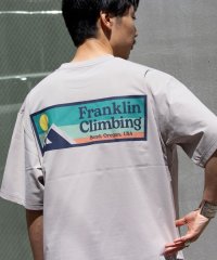 GLOSTER/【限定展開】【Franklin Climbing/フランクリンクライミング】バックプリント 半袖Tシャツ/505937452