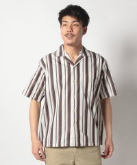  NOLLEY’S MEN/マルチストライプオープンカラーS/S/505978625