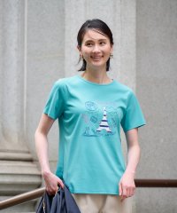 CARA　O　CRUZ/【接触冷感 洗える】エッフェル塔Tシャツ/505995319