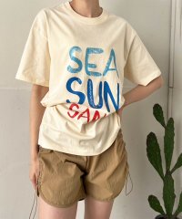 Jewelobe/ビッグカラーロゴオーバーサイズTシャツ/506000596