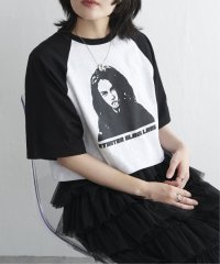 VENCE　EXCHANGE/STARTER BLACK LABEL スターターブラックレーベル ショートラグランTシャツ/506003302