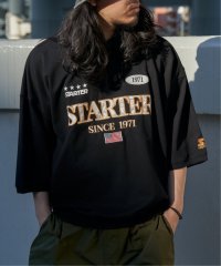 VENCE　EXCHANGE/STARTER BLACK LABEL スターターブラックレーベル ハーフジップTシャツ/506003307