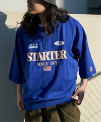 VENCE　EXCHANGE/STARTER BLACK LABEL スターターブラックレーベル ハーフジップTシャツ/506003307