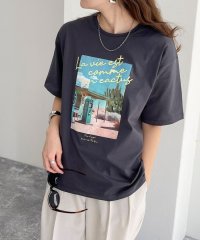 fredy emue/シルケットPHOTO Tシャツ/506017115