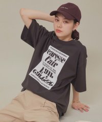 ROPE' PICNIC R/汗染み防止/オーバーサイズプリントTシャツ/506039422