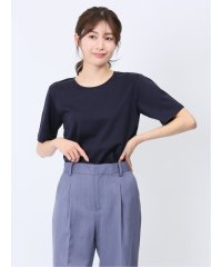 m.f.editorial/エムエフエディトリアル m.f.editorial チュール衿 半袖Tシャツ 半袖 レディース シャツ カットソー トップス ブラウス カジュアル インナー ビ/506039605