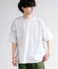 Rocky Monroe/Tシャツ 半袖 ハーフ 無地 メンズ レディース シンプル カジュアル クルーネック ビッグシルエット オーバーサイズ ルーズ ゆったり カットソー ワンマイル/506039731