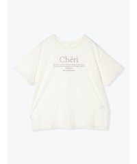 Ludic Park/【接触冷感】Cheri刺繍Tシャツ/506039761