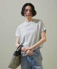 サロン　アダム　エ　ロペ/【Americana for SALON】別注essentialロゴフレンチスリーブTシャツ/506039909