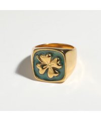 GOOSSENS Paris/GOOSSENS PARIS リング Talisman Clover Signet Ring GOOH21RI18/506039967