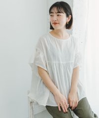 ITEMS URBANRESEARCH/ソデフリルギャザーブラウス/506040205