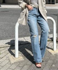 journal standard  L'essage /【INSCRIRE /アンスクリア】Straight Destroyed 5pk Pants：デニム/506040548