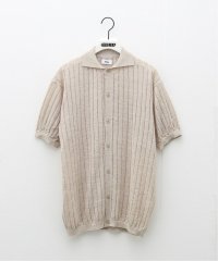 PULP/【ALLEGE / アレッジ】LINEN SS KNIT SHIRT/506040578