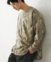 JOURNAL STANDARD relume Men's/フェイドカモ レイヤードラウンド スリット ロングスリーブ/506040672