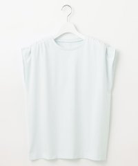 JIYU-KU（SMALL SIZE）/【カタログ掲載・洗える】タックギャザーネック Tシャツ/506040762