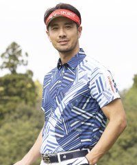 le coq sportif GOLF /【ストレッチフォーサー】フレンチボーダー半袖シャツ/505875746