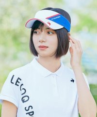 le coq sportif GOLF /シーズンモチーフ切り替えサンバイザー（池田エライザ着用）/505875823