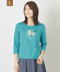 TO BE CHIC(L SIZE)/【L】コットンポンチ モチーフカットソー/506004279