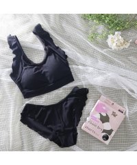 palissee/パリーゼ Palissee 可愛くて、しめつけない。 リラックスインナー ノンワイヤーブラ＆ショーツセット 【返品不可商品】/506014849