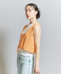 BEAUTY&YOUTH UNITED ARROWS/ブロックチェック フロントリボン ベスト/506026108