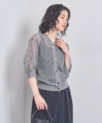 UNITED ARROWS/シアー Vネック カーディガン 5SL/506028170