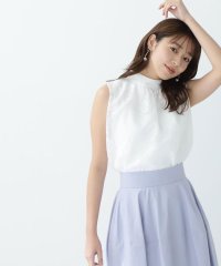 NATURAL BEAUTY BASIC/オパールフラワーブラウス/506032130