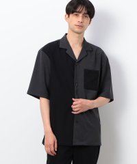 COMME CA ISM MENS/ファンクショナル バイカラー 羽織シャツ/506035952