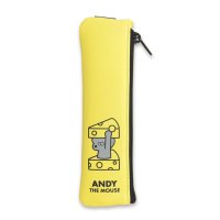 cinemacollection/ねずみのANDY ペンポーチ ブックバンドペンケース イエロー アンディ アイアップ 筆箱 文房具 かわいい キャラクター グッズ /506039816