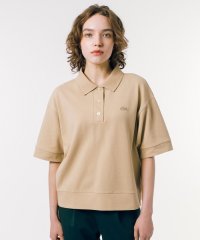 LACOSTE/ヘビーウェイト キモノスリーブ 鹿の子地ポロシャツ/506040799