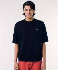 LACOSTE Mens/オーガニックコットン 裏パイル地 オーバーサイズ プレミアム半袖スウェット/506040802