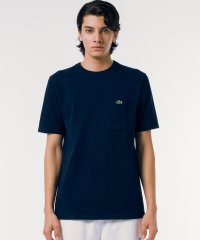 LACOSTE Mens/鹿の子地ポケット半袖Tシャツ/506040805