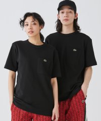 LACOSTE Mens/鹿の子地ポケット半袖Tシャツ/506040805