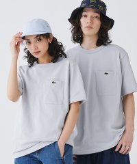 LACOSTE Mens/鹿の子地ポケット半袖Tシャツ/506040805