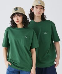 LACOSTE Mens/アウトラインクロックポケット半袖Tシャツ/506040806