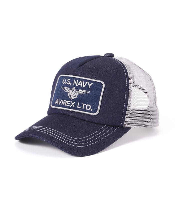 【AVIREX】ロゴ キャップ US NAVY LOGO CAP US NAVY LOGO CAP / ロゴ キャップ / AVIREX / アヴィレックス