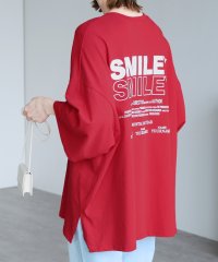 reca/七分袖オーバーサイズロゴTシャツ(240206)/506041325