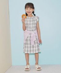 ROPE' PICNIC　KIDS/【KIDS】チェック柄フリルワンピース/506041617