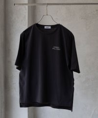 マックハウス Mac－House NAVY ネイビー 5分袖メッセージTシャツ 115426741