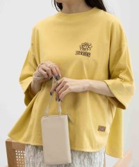 MAC HOUSE(women)/Dickies ディッキーズ ワンポイント刺繍ロールアップTシャツ 4282－9932/506042323