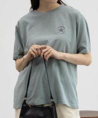 MAC HOUSE(women)/CONVERSE コンバース ポンチ素材 バック刺繍Tシャツ 4282－9804/506042324