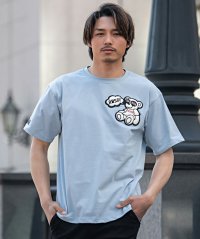 SB Select/RUMSODA ワッペン刺繍セミBIG半袖クルーTシャツ/506044414