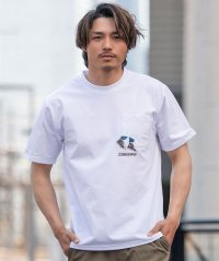 SB Select/CONVERSE アムンゼンポケットまたぎ刺繍半袖Tシャツ/506044423