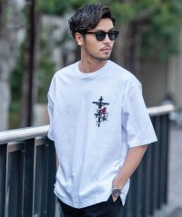 CavariA/CavariA クロスローズBIG半袖Tシャツ/506044439