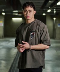CavariA/キャバリア CavariA CavariA クロスローズBIG半袖Tシャツ/506044439