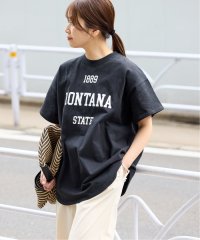 JOURNAL STANDARD/《予約》ラウンドヘムロゴTシャツ/506044856